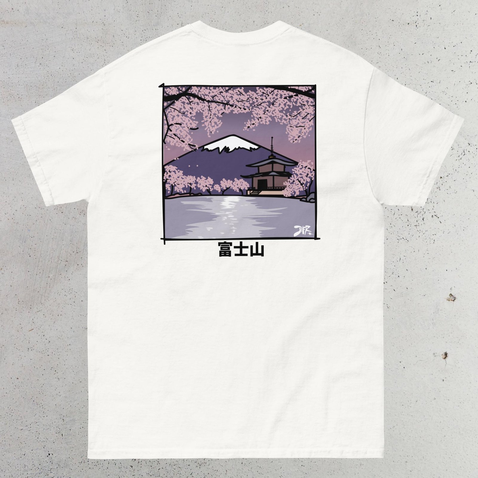 T-shirt Japon Streetwear « Mont Fuji » – Design JyFR.